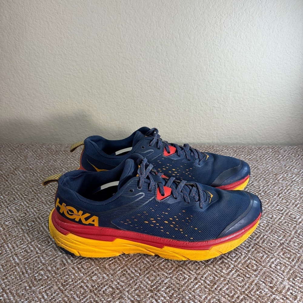 Hoka One One Challenger ATR 6 Navy Blue Men's Shoes Sz 10D Outdoor Casual Run